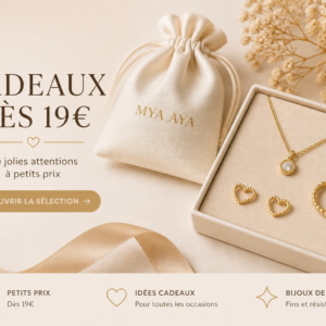 Des cadeaux dès 19€