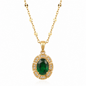 collier reve d'emeraude