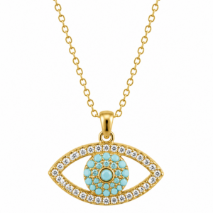 collier perle d'orient turquoise