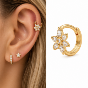 piercing Conch lumiere