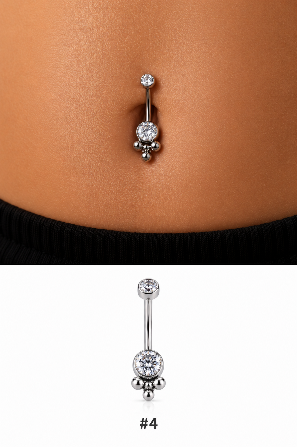 Piercing Nombril classique