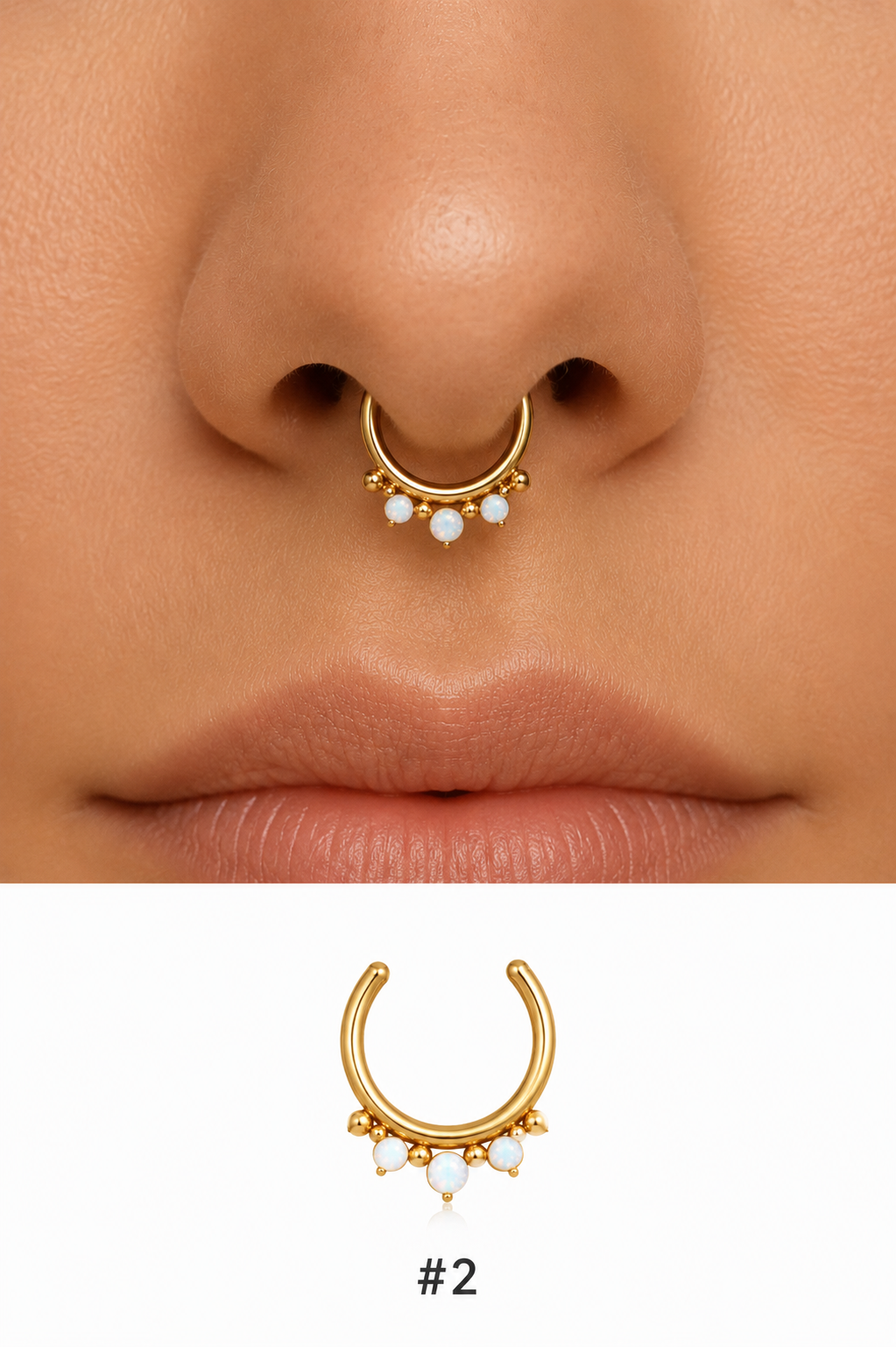 piercing Nez Septum impériale