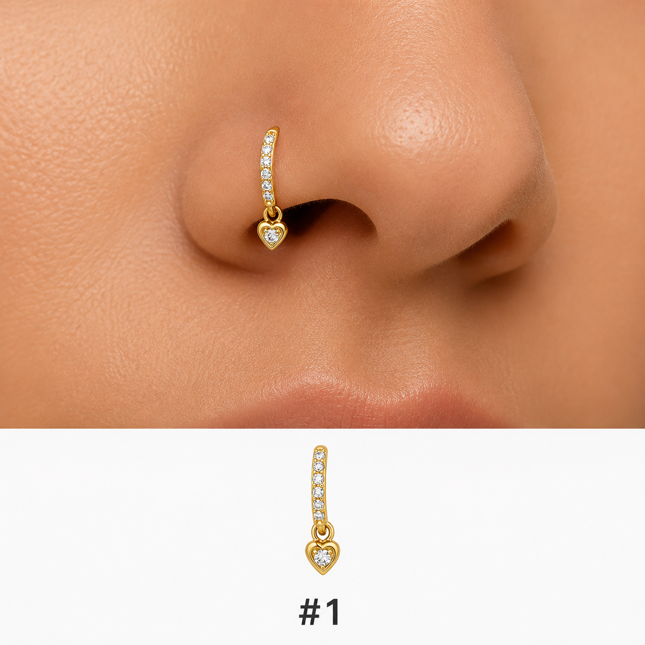 piercing Nez belle epoque