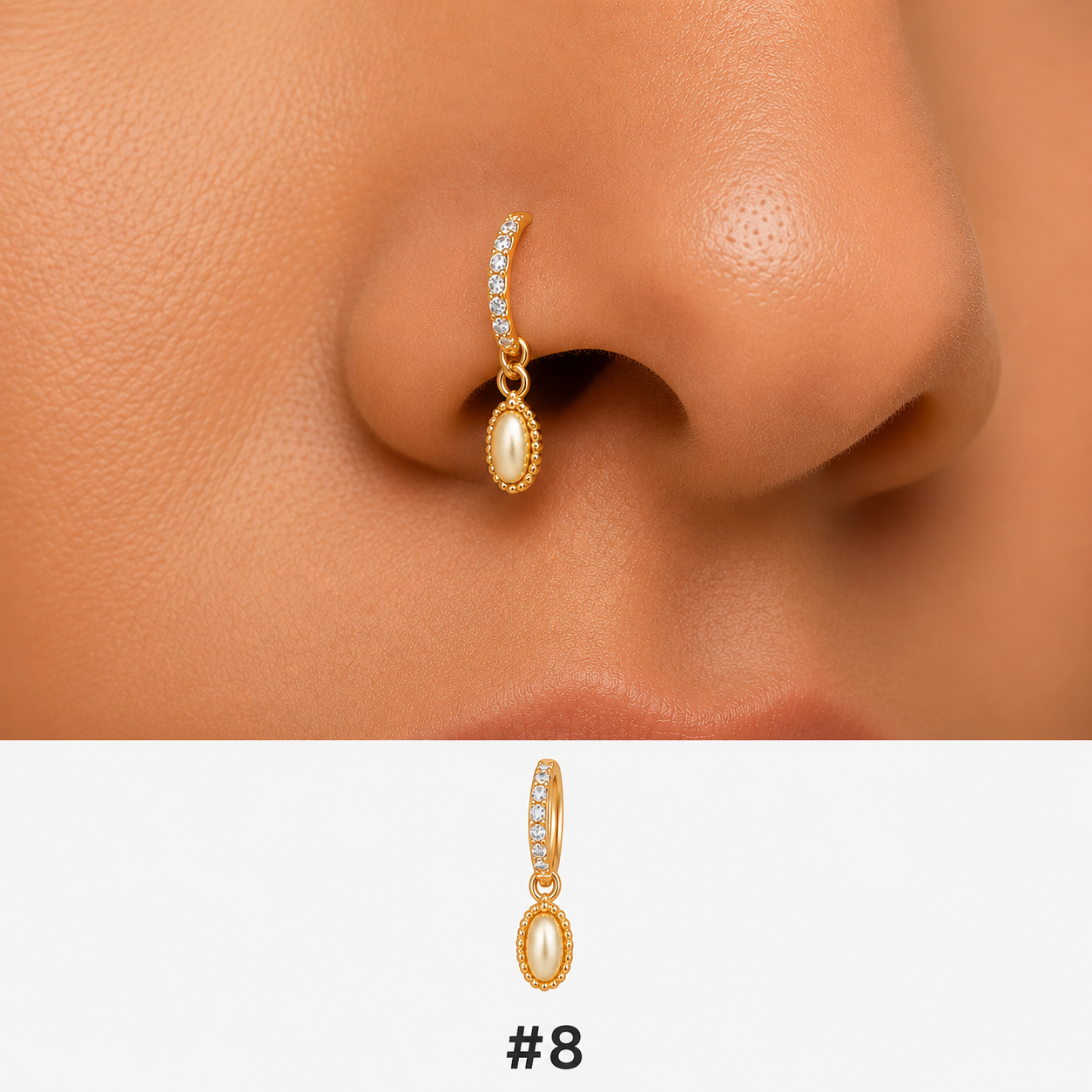 piercing Nez twinkle