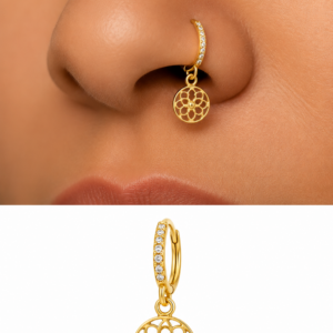 piercing Nez golden wave